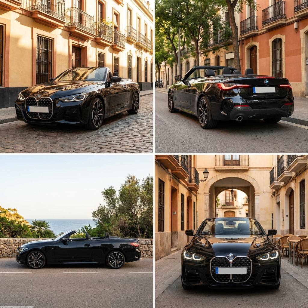 BMW 4 Cabrio M package - аренда в Барселоне и Испании