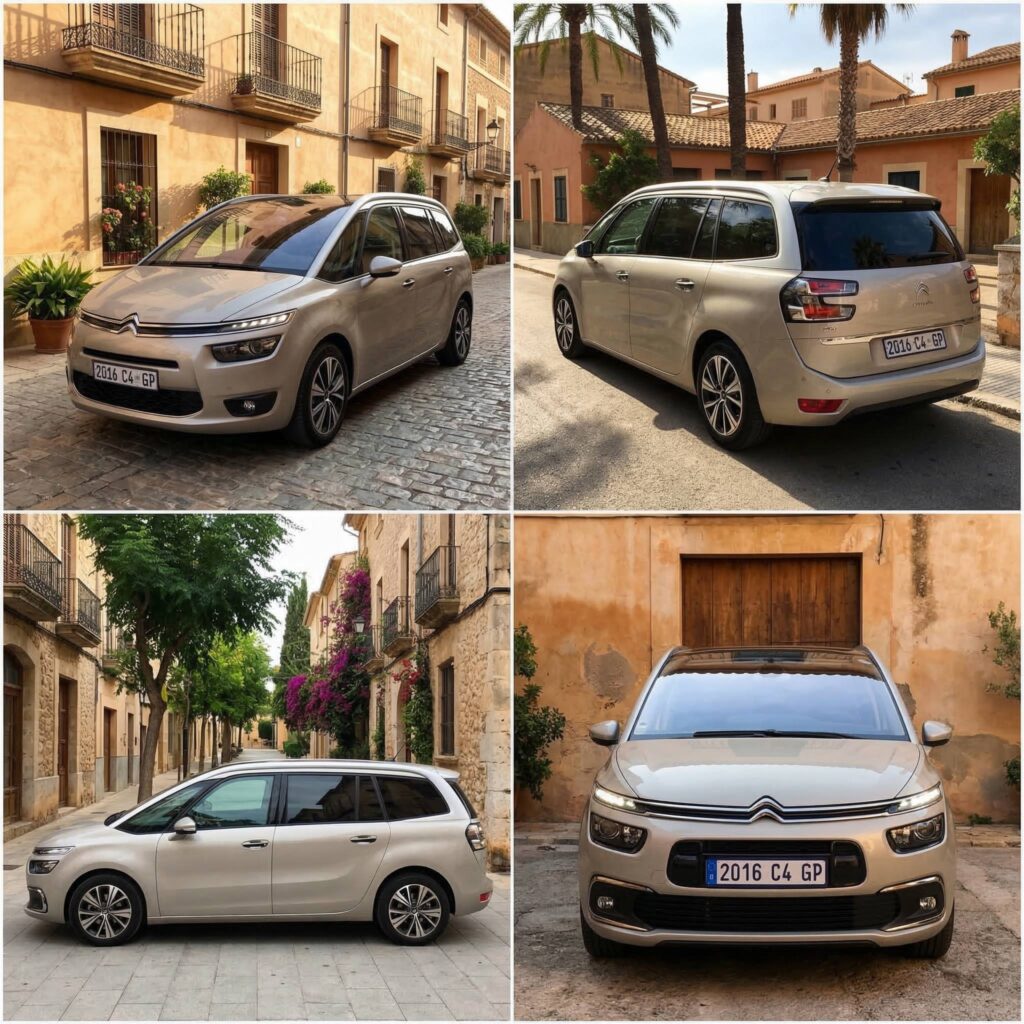 Citroen Grand Picasso 2016 - аренда в Барселоне и Испании