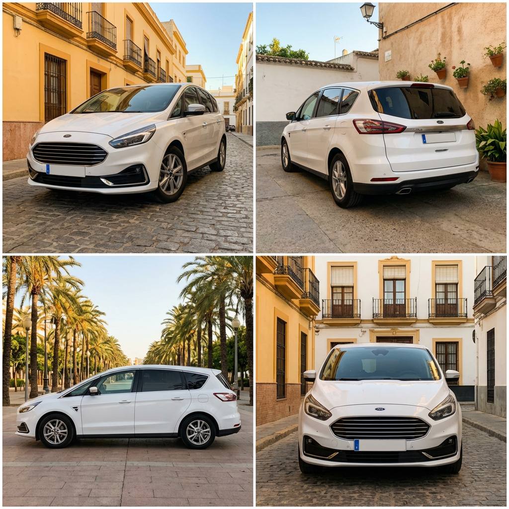 Ford S-Max 2021 - аренда в Барселоне и Испании